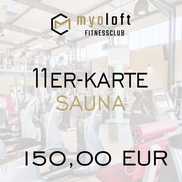myoloft 11er-Karte Sauna (Studio)