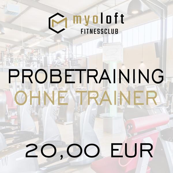 myoloft Probetraining ohne Trainer (Studio)